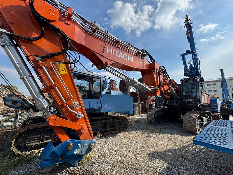 ZX500LCK-6 Separate & Long Boom 未使用機 - 広建機