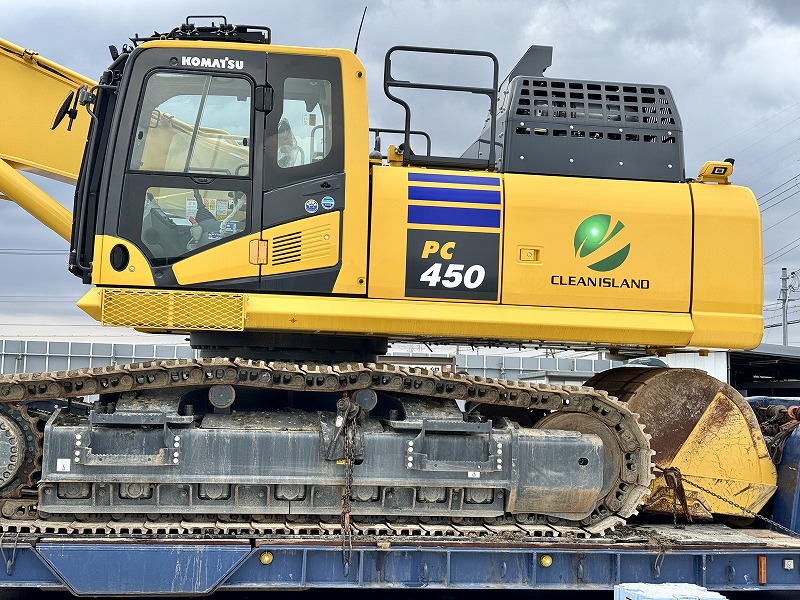 PC450-11NO コマツ 大型解体機 新古車 HD1.9m3バケット付 - 広建機
