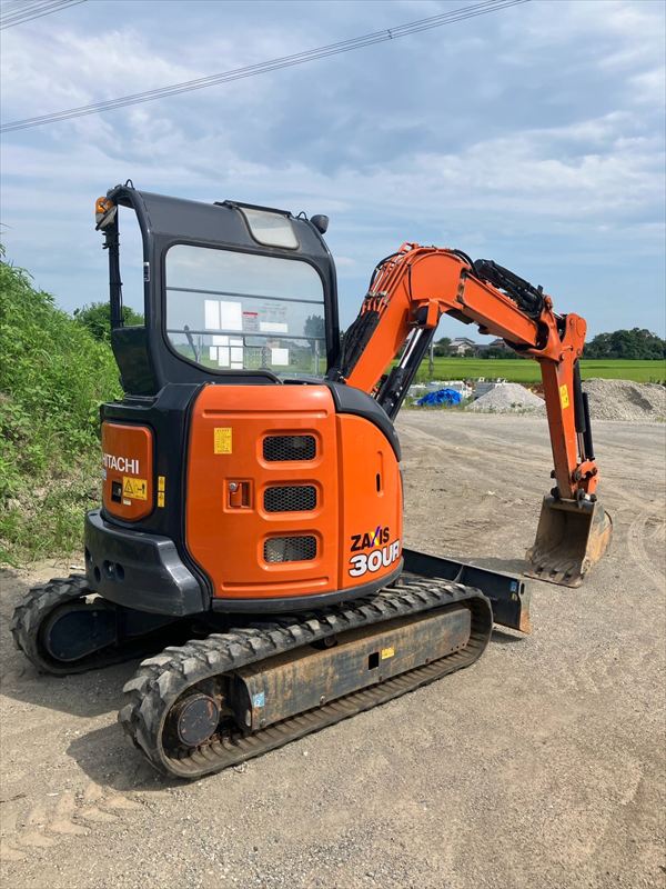 ZX30UR-5B オフセットブーム 2021年 1,067Hr クレーンゴムシュー 中古建設機械 写真5（株式会社広建機）