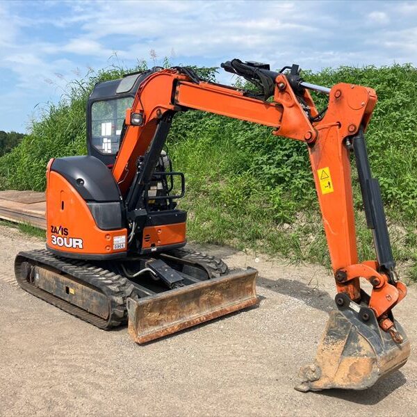 ZX30UR-5B オフセットブーム 2021年 1,067Hr クレーンゴムシュー 中古建設機械 写真57(株式会社広建機)