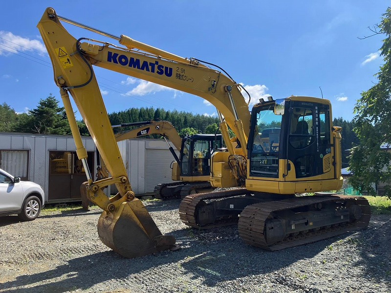 PC138US-11 Standard Boom クレーン仕様 2021y 1623hour 中古建設機械 写真1（株式会社広建機）
