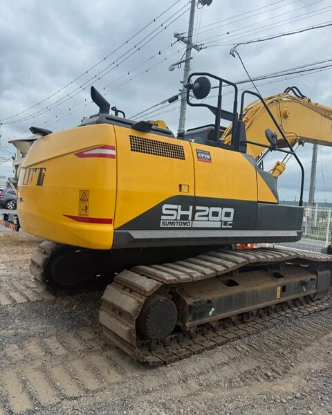 SH200LC-7 マグネット エレキャブ仕様 2台 2024年 486h 2023年 1059h マグネット付 松本オレンジグラップル付 中古建設機械 写真61(株式会社広建機)