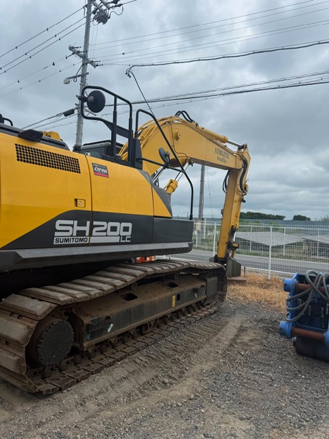 SH200LC-7 マグネット エレキャブ仕様 2台 2024年 486h 2023年 1059h マグネット付 松本オレンジグラップル付 中古建設機械 写真2（株式会社広建機）