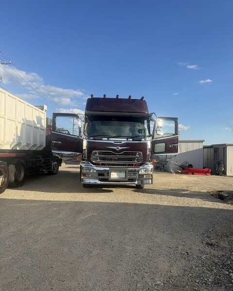 8トンダンプ PA-FE70BB 三菱ふそう製 43万ｋｍ 2016年製 幌付き平ボディ 中古建設機械 写真36（株式会社広建機）