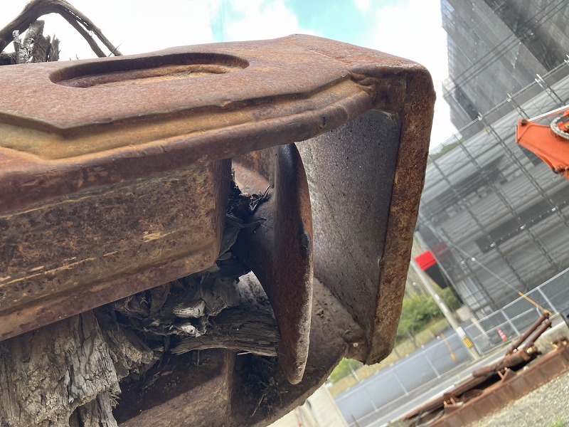 木材カッター 与作 OMC-52HR 0.45&0.7m3兼用 油圧旋回式 オカダアイヨン製 中古建設機械 写真5（株式会社広建機）