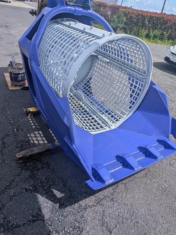 TMB-50 0.45m3用アミダス オカダアイヨン製 網目50mm 回転ふるい機 okadaaiyon 中古建設機械 写真2（株式会社広建機）