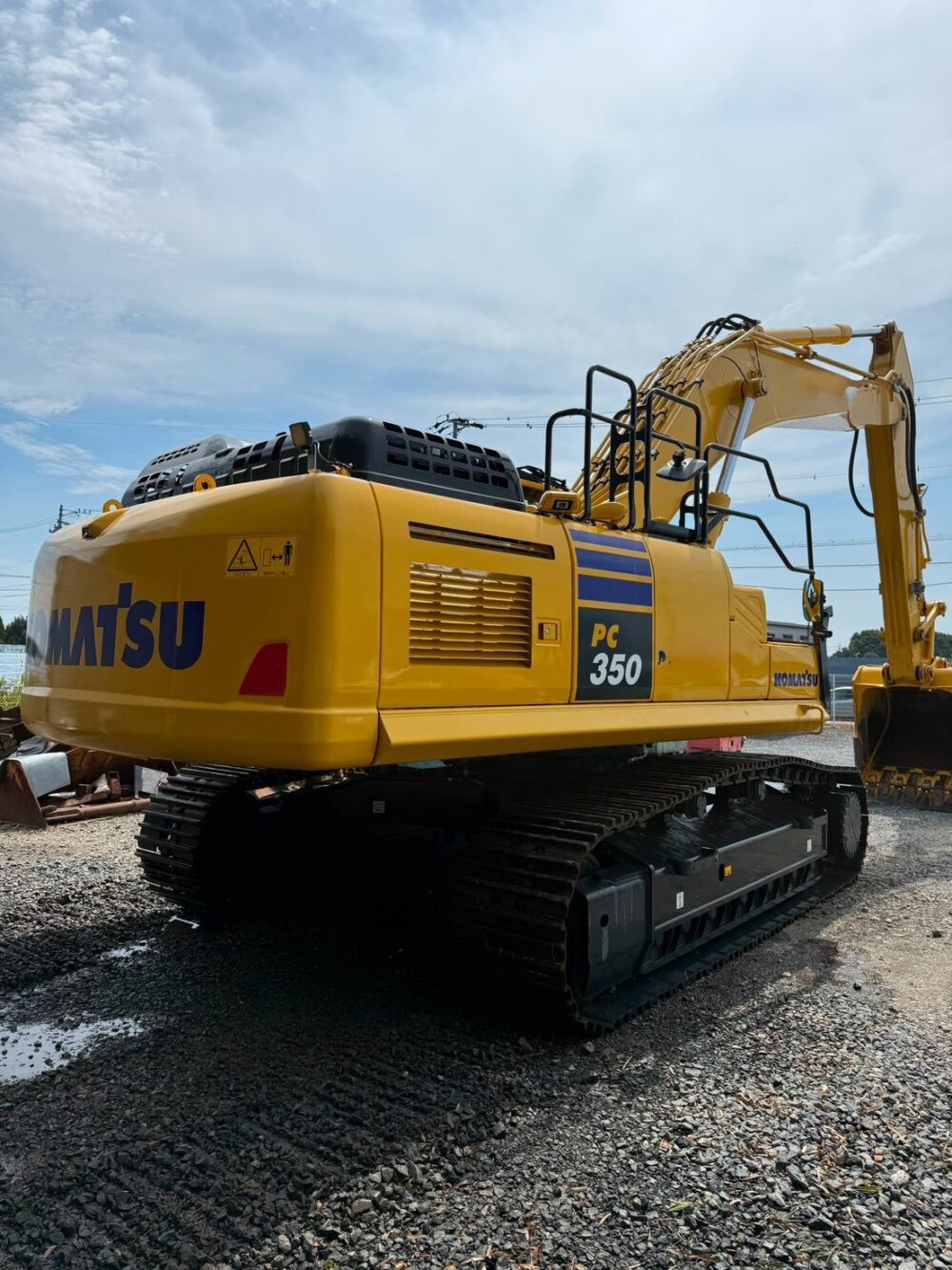 PC350-11 併用配管機 2023yr 100hr 譲渡証有り 中古建設機械 写真13（株式会社広建機）