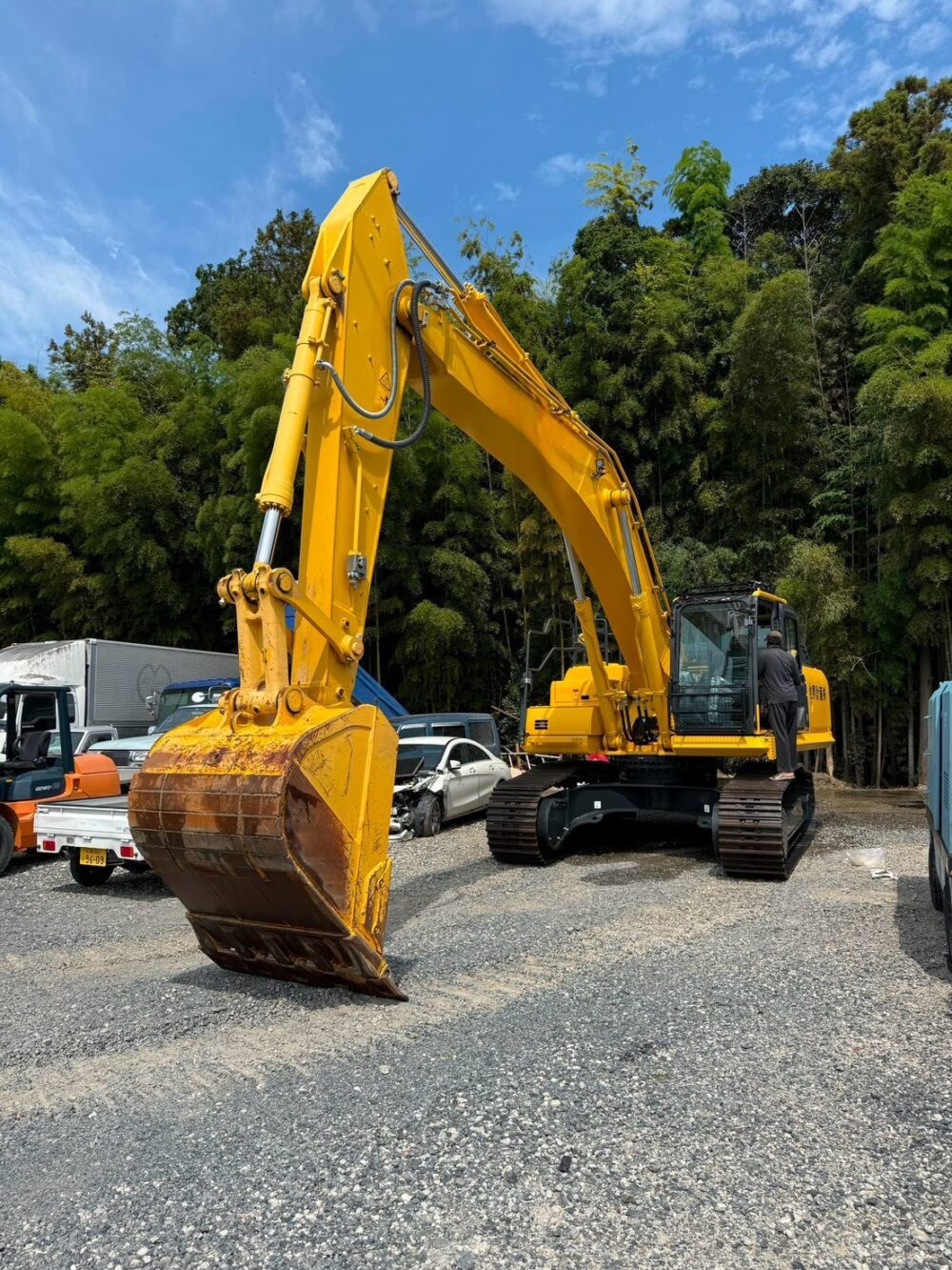 PC350-11 併用配管機 2023yr 100hr 譲渡証有り 中古建設機械 写真18（株式会社広建機）