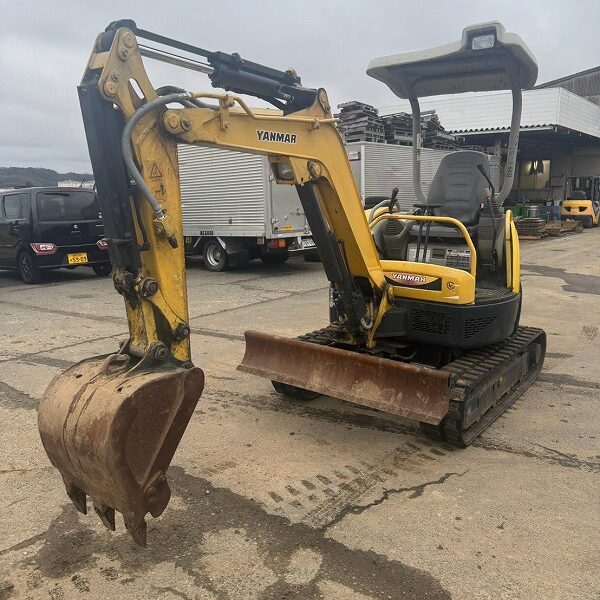 Vio20-3 併用配管 2690hr ブレード付き シリンダーガード付き ゴムクローラー 中古建設機械 写真20（株式会社広建機）