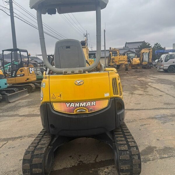 Vio20-3 併用配管 2690hr ブレード付き シリンダーガード付き ゴムクローラー 中古建設機械 写真29（株式会社広建機）