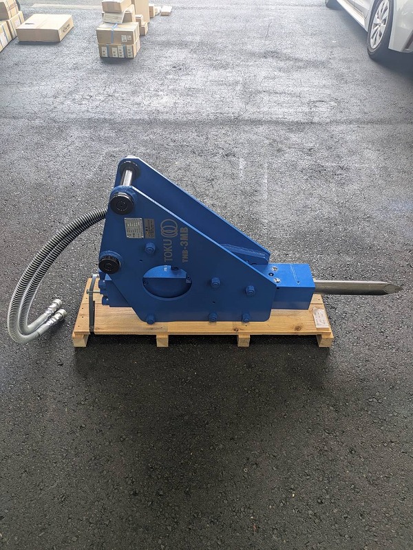 東空販売製 ZX30U用 油圧ブレーカー TNB-3MB ワンタッチカプラ付き Hydraulic Breaker 中古建設機械 写真5（株式会社広建機）