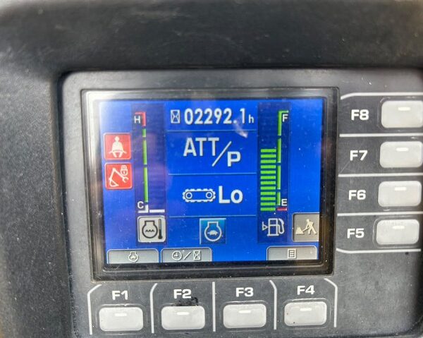 PC35MR-5 ミニモク 全旋回フォーク付 クイックヒッチ付き バケットレス 2300hr 2018年製 コマツ製 中古建設機械 写真18（株式会社広建機）