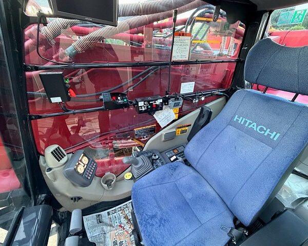 ZX1000K-3 セパレートブーム  チルトキャブ付 OKADA SE850 ワンタッチ付き 30m モンスターブーム 40m ロングブーム 5本配管  1141hr HITACHI製 中古建設機械 写真34（株式会社広建機）