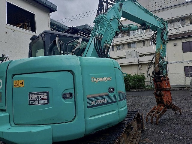 SK75SRD-3E 2ピース 3380hr 2018年式? 5本配管 アタッチメントなし コベルコ建機製 中古建設機械 写真3（株式会社広建機）