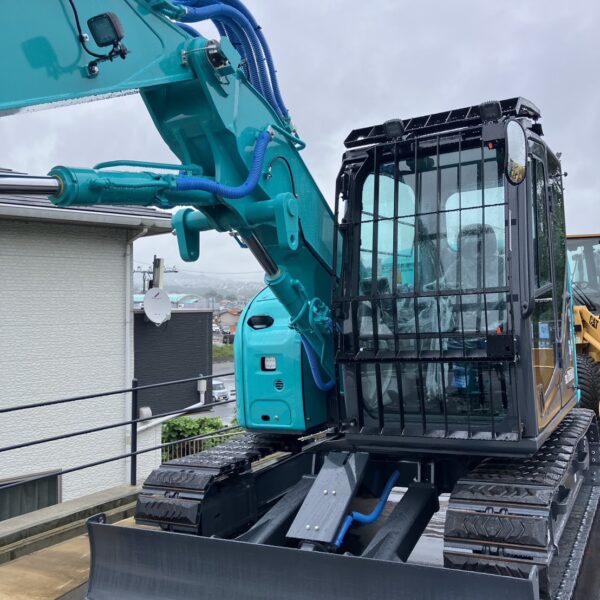 SK75SRD-7E セパレートブーム 未使用中古機  5本配管 排土板付き 譲渡証あり アタッチメントなし 中古建設機械 写真10（株式会社広建機）