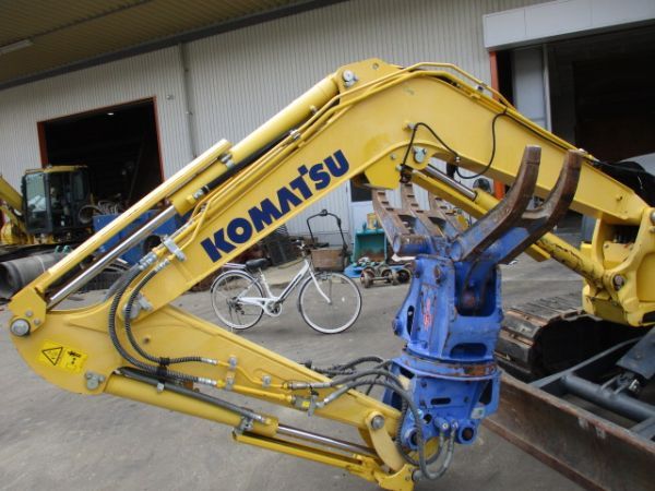 PC45MR-5  500hour 旋回式フォーク丸順IFR55-2 2020年式 コマツ ミニ油圧ショベル 中古建設機械 写真4（株式会社広建機）