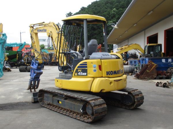 PC45MR-5  500hour 旋回式フォーク丸順IFR55-2 2020年式 コマツ ミニ油圧ショベル 中古建設機械 写真16（株式会社広建機）
