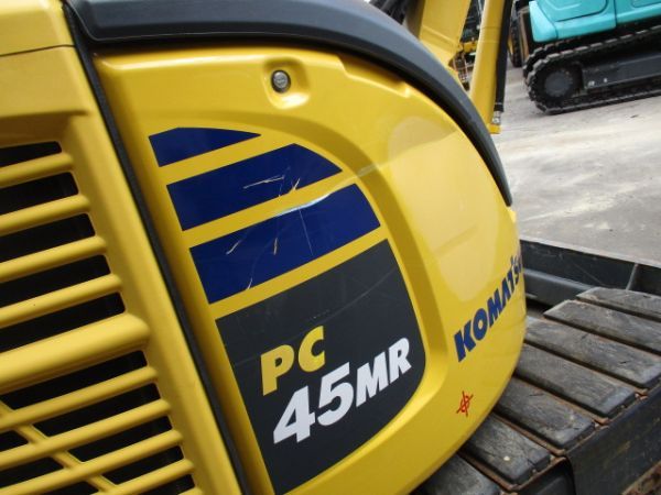 PC45MR-5  500hour 旋回式フォーク丸順IFR55-2 2020年式 コマツ ミニ油圧ショベル 中古建設機械 写真20（株式会社広建機）
