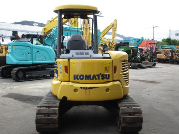PC45MR-5  500hour 旋回式フォーク丸順IFR55-2 2020年式 コマツ ミニ油圧ショベル 中古建設機械 写真10（株式会社広建機）