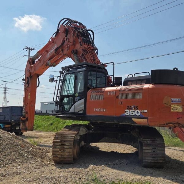ZX350LCK-6 2ピースブーム 1250hour 2020年式 スケルトンバケット新品付き 併用配管 中古建設機械 写真10（株式会社広建機）