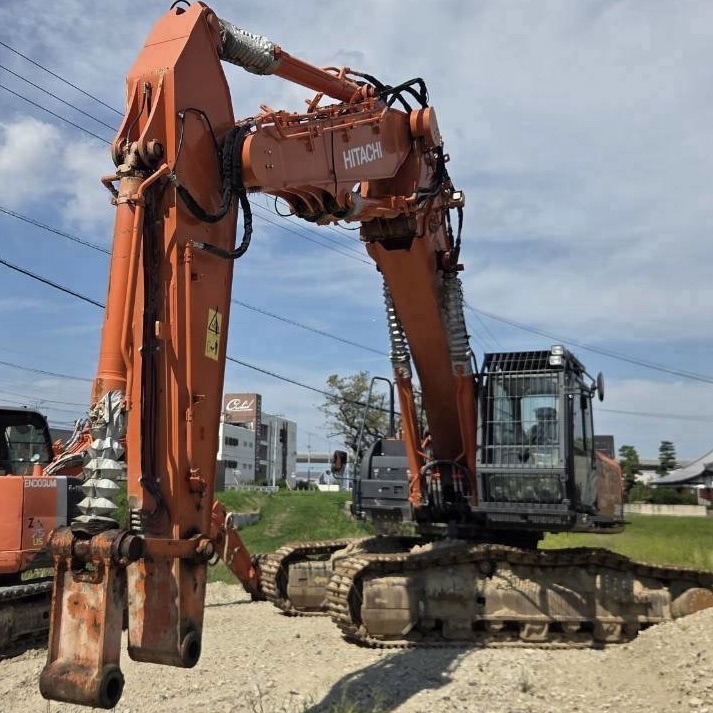 ZX350LCK-6 2ピースブーム 1250hour 2020年式 スケルトンバケット新品付き 併用配管 中古建設機械 写真5（株式会社広建機）