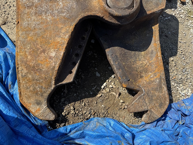 CUT50-ARTS 旋回 0.45m3用鉄骨カッター カットクン オカダアイヨン製 1180kg 整備予定 中古建設機械 写真4（株式会社広建機）
