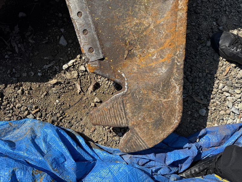 CUT50-ARTS 旋回 0.45m3用鉄骨カッター カットクン オカダアイヨン製 1180kg 整備予定 中古建設機械 写真12（株式会社広建機）