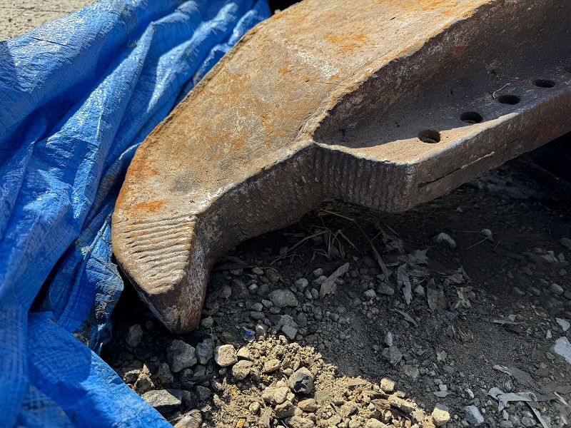 CUT50-ARTS 旋回 0.45m3用鉄骨カッター カットクン オカダアイヨン製 1180kg 整備予定 中古建設機械 写真11（株式会社広建機）