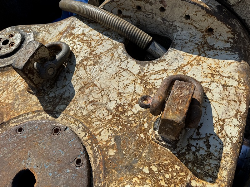 CUT50-ARTS 旋回 0.45m3用鉄骨カッター カットクン オカダアイヨン製 1180kg 整備予定 中古建設機械 写真5（株式会社広建機）